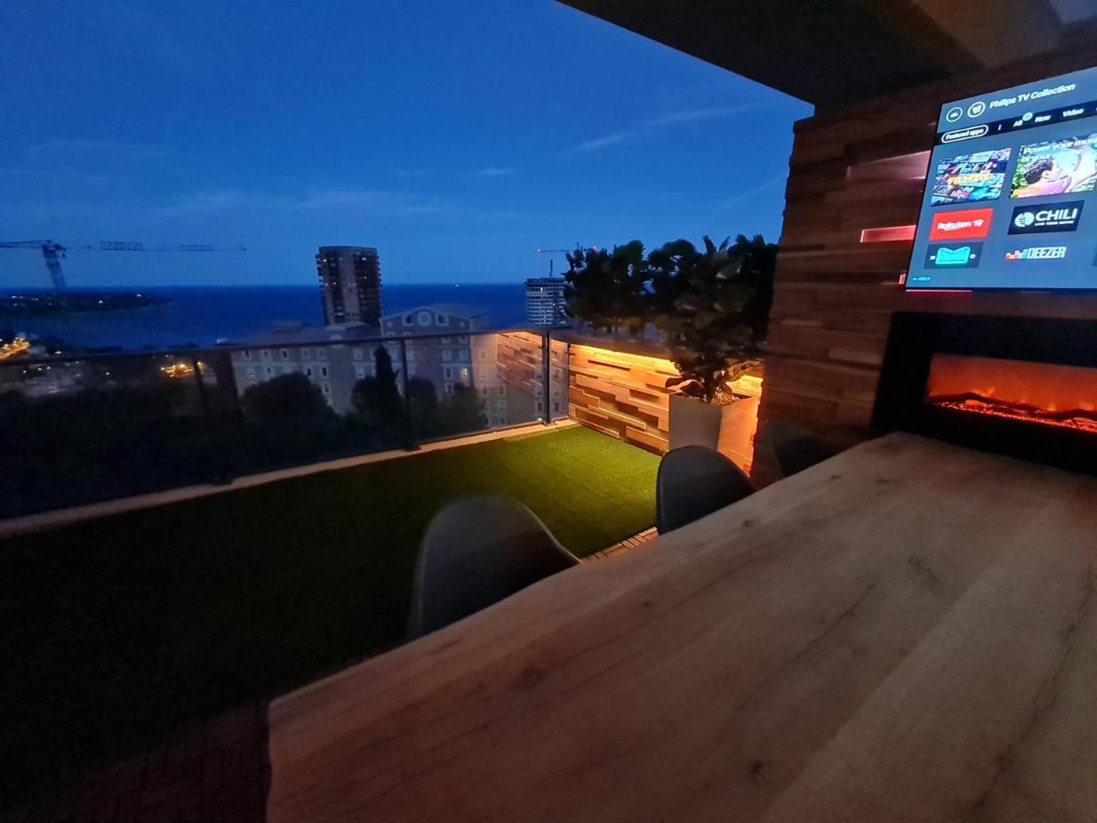Appartement Monaco View, Pool, Garage, 100 M2 Terrace à Beausoleil Extérieur photo