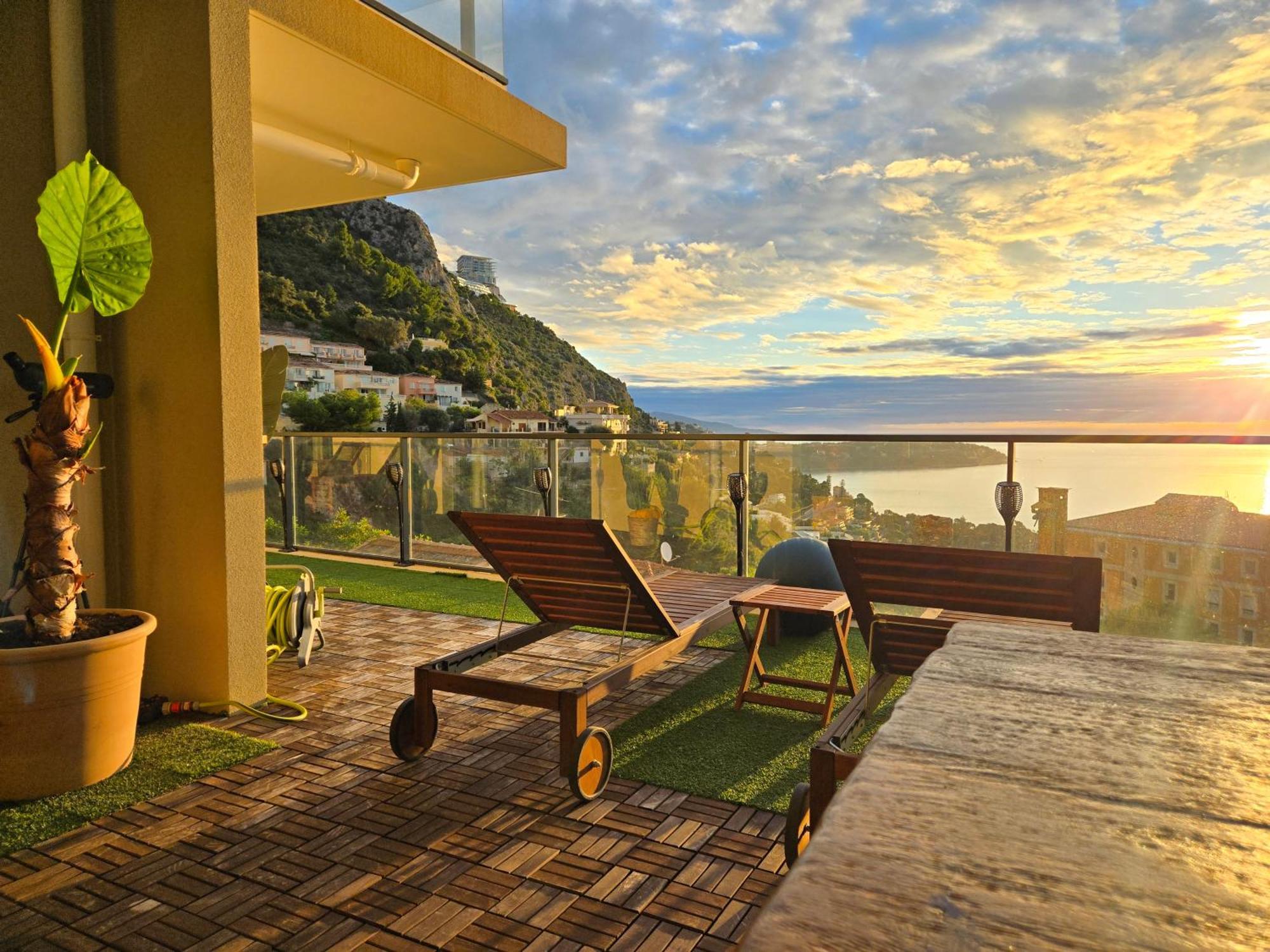 Appartement Monaco View, Pool, Garage, 100 M2 Terrace à Beausoleil Extérieur photo