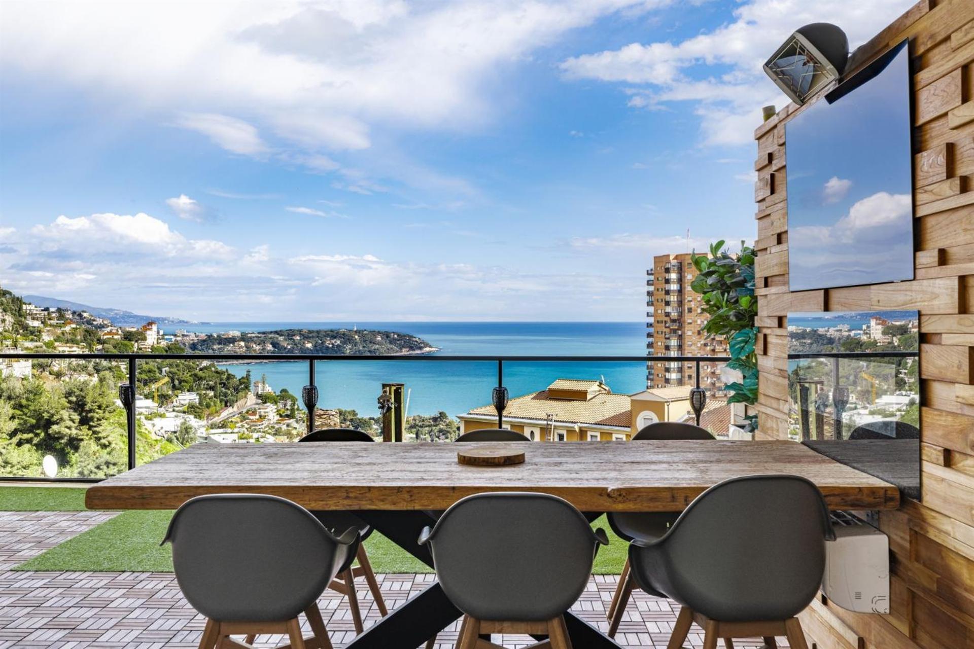 Appartement Monaco View, Pool, Garage, 100 M2 Terrace à Beausoleil Extérieur photo