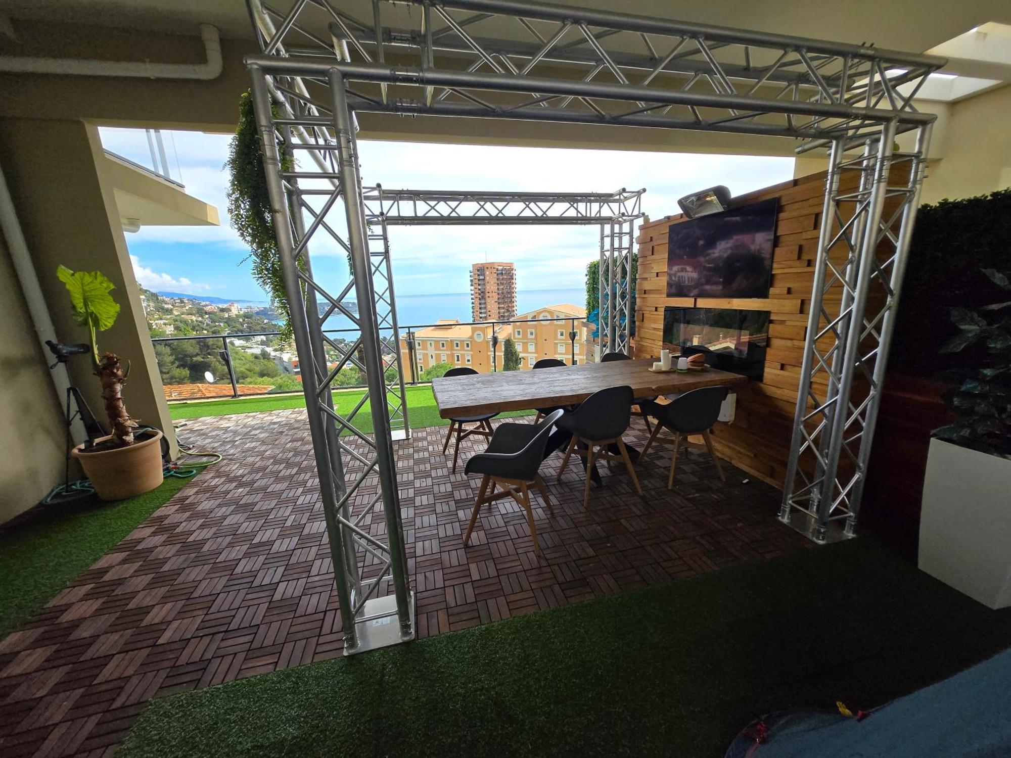 Appartement Monaco View, Pool, Garage, 100 M2 Terrace à Beausoleil Extérieur photo